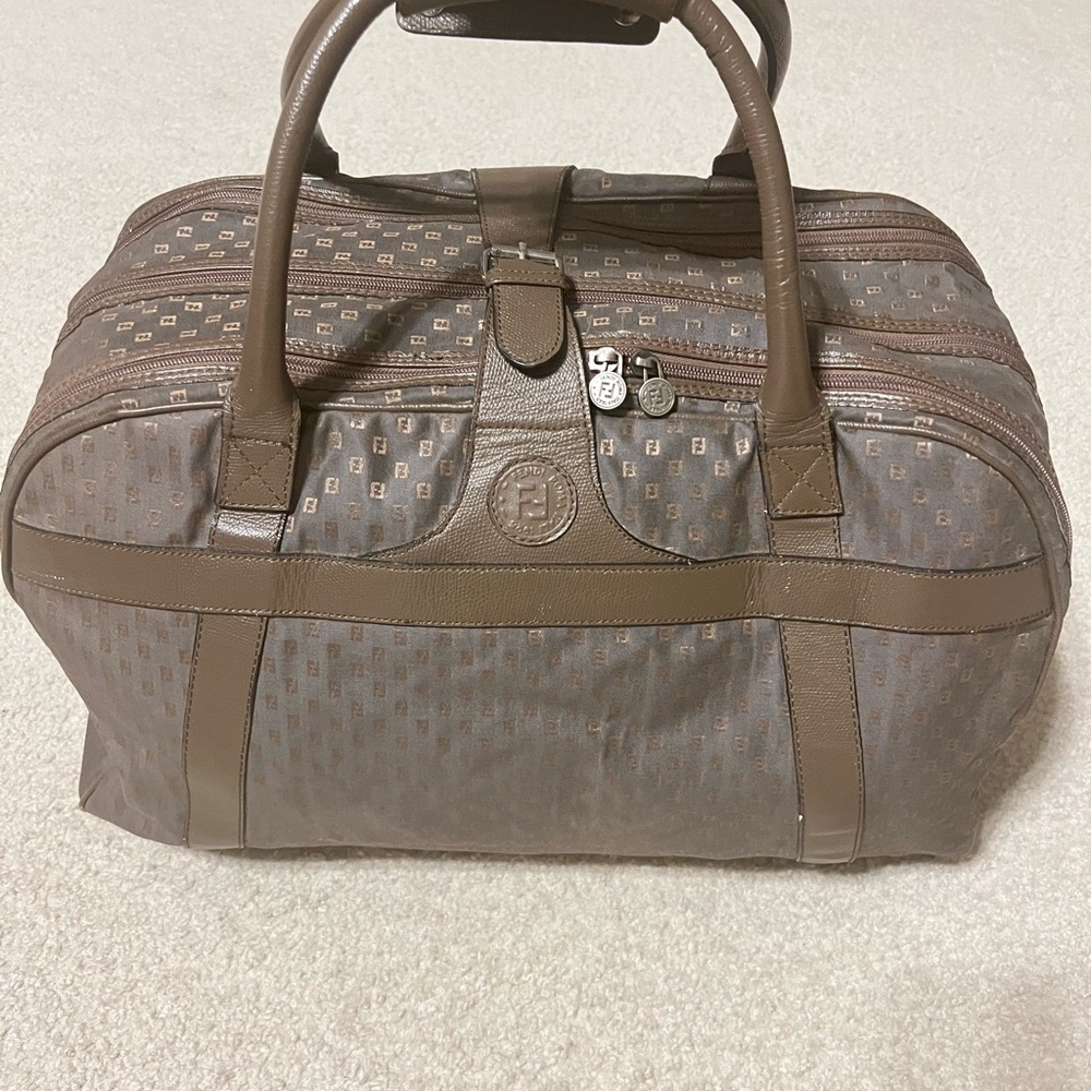 Fendi Brown Travel Bag